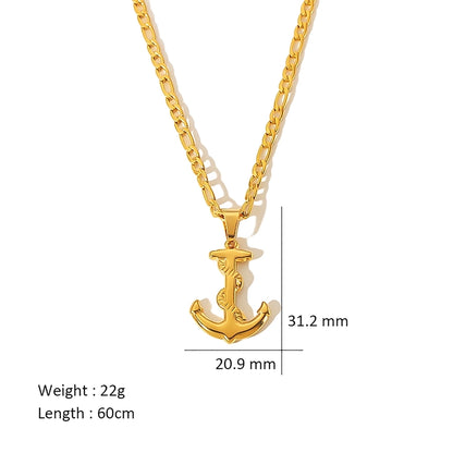 Anchor Necklace [304 Stainless Steel]