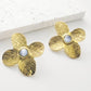 Retro Flower Earrings [304 Stainless Steel,18K Gold Plated]