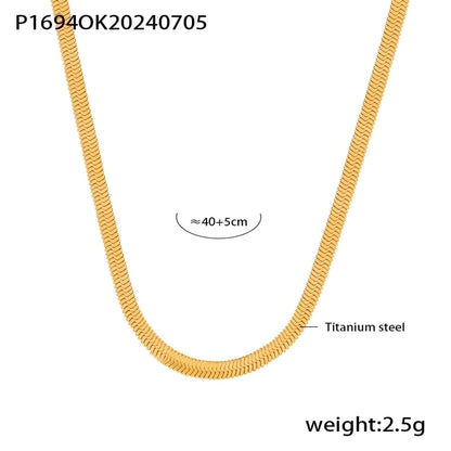 Heart Shape Zircon Bracelet/Necklace [304 Stainless Steel, 18K Gold Plated]