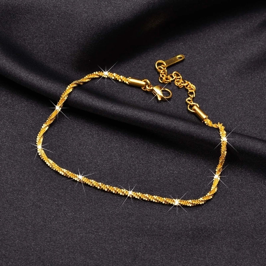 Mix Chain Bracelet [201 Stainless Steel, 18K Gold Plated]