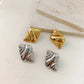 Conch Earrings [304 Stainless Steel,18K Gold Plated]