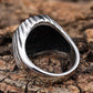 Retro Geometric 304 Stainless Steel Men'S Rings