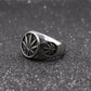 Luxurious Marijuana Ring [304 Stainless Steel]