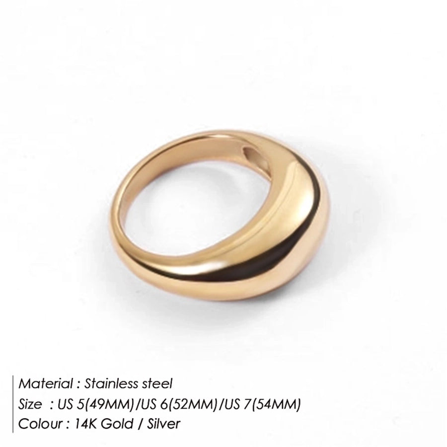 Solid Color Ring [304 Stainless Steel]