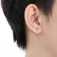 U-Shaped Earrings [Stainless Steel]