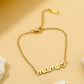 MAMA Bracelets/Necklace [Stainless Steel,18K Gold Plated]