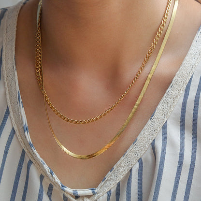 Triple Layered Necklaces [304 Stainless Steel]