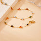 Vintage Style Circle Beads Anklet [304 acero inoxidable]