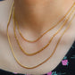 Triple Layered Necklaces [304 Stainless Steel]