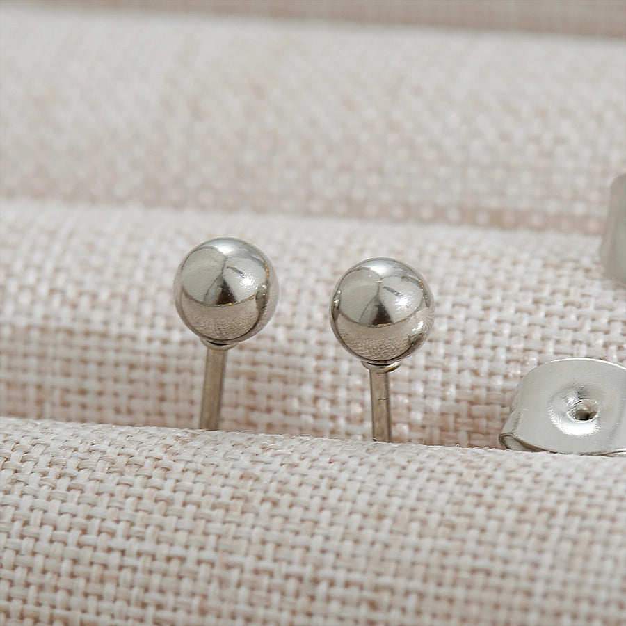 Ball  Ear Studs [304 Stainless Steel]