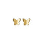 Small Butterfly Earrings [304 Stainless Steel 18K Gold Plated]