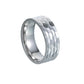 Fashion Solid Color Ring [304 Stainless Steel]