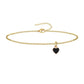 Heart Shape Chain Bracelet/Anklet [Stainless Steel]