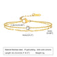 Cross Heartbeat Chain Bracelets [201 Stainless Steel]