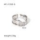 Mix Designs Silver Ring [Stainless Steel]