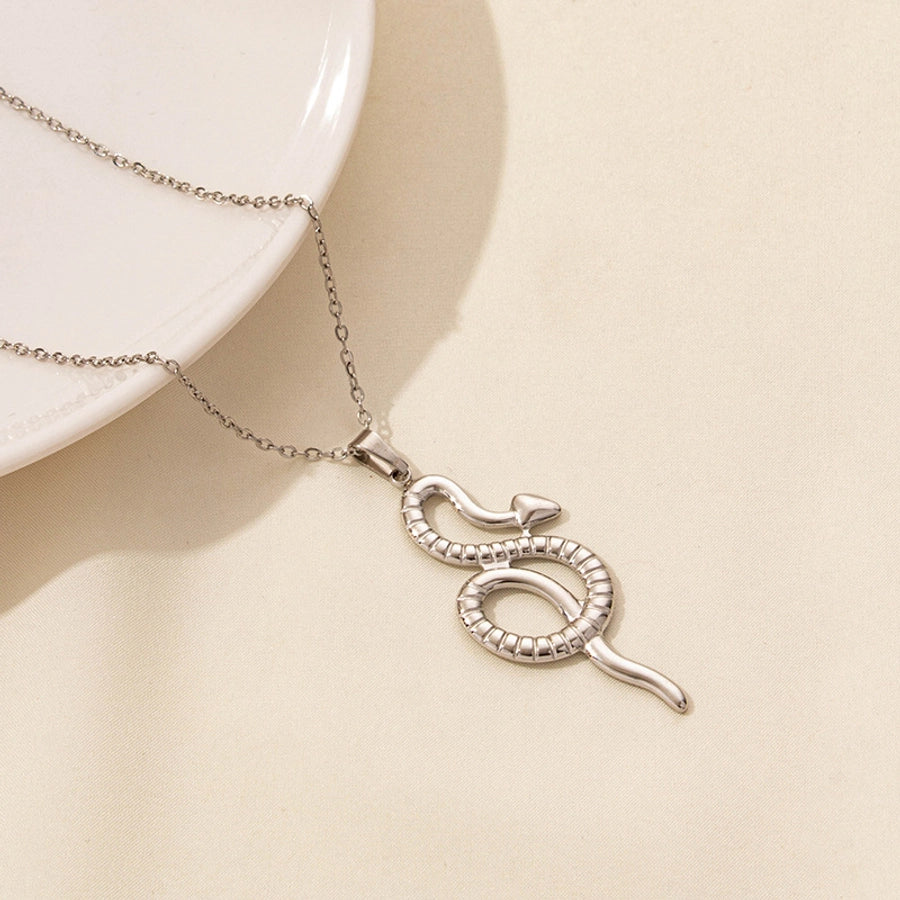 Snake Necklace [304 Stainless Steel]