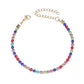 Tennis Chain Rhinestones Bracelets/Necklace [304 Stainless Steel,18K Gold Plated]