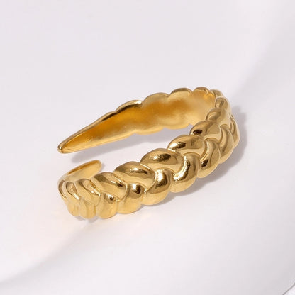 Weizenring [304 Edelstahl 18K Gold plattiert]