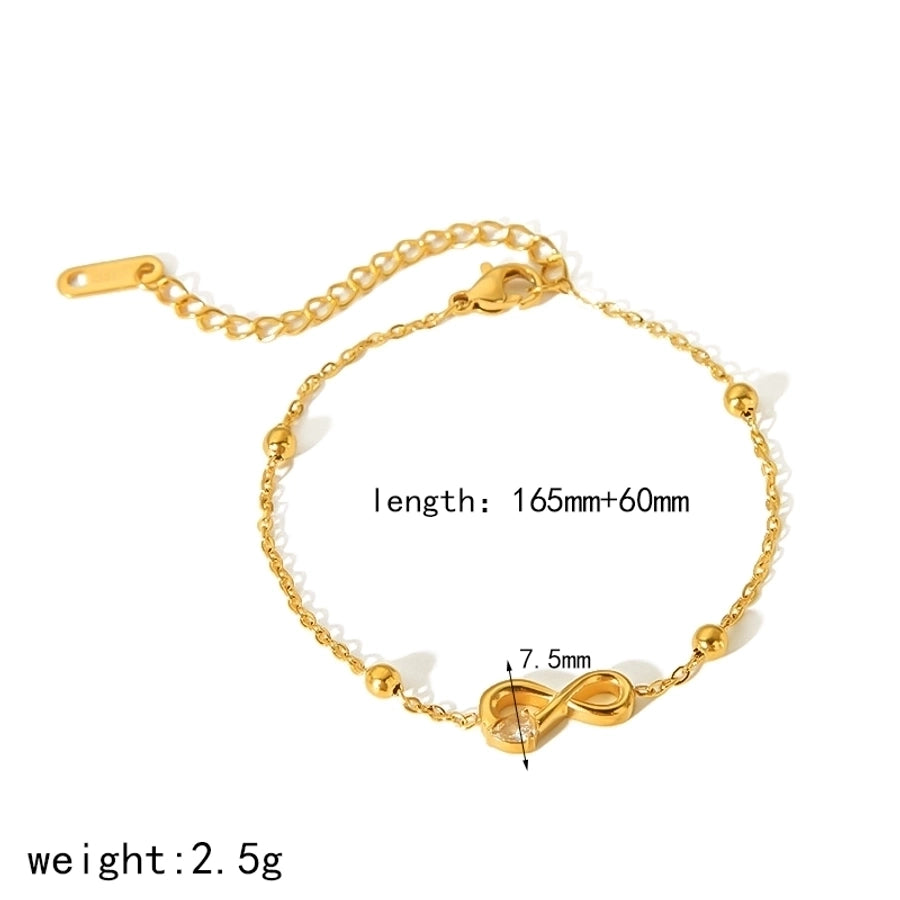 Chain Bracelets [304 Stainless Steel,18K Gold Plated]