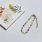 Rainbow Butterfly Bracelet/Necklace [304 Stainless Steel,18K Gold Plated]