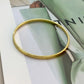 Solid Color Bangle Bracelet  [304 Stainless Steel]