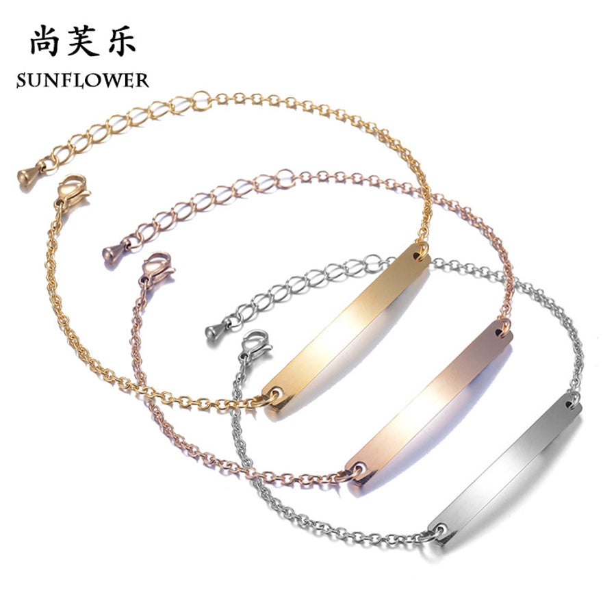 Chain Geometric Bracelet [304 Stainless Steel]