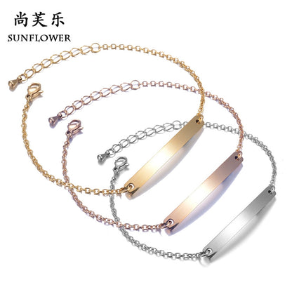 Chain Geometric Bracelet [304 Stainless Steel]