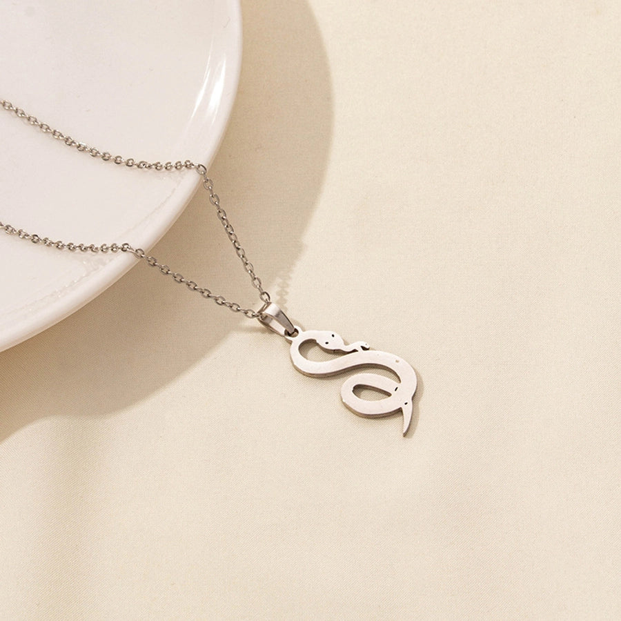 Snake Necklace [304 Stainless Steel]