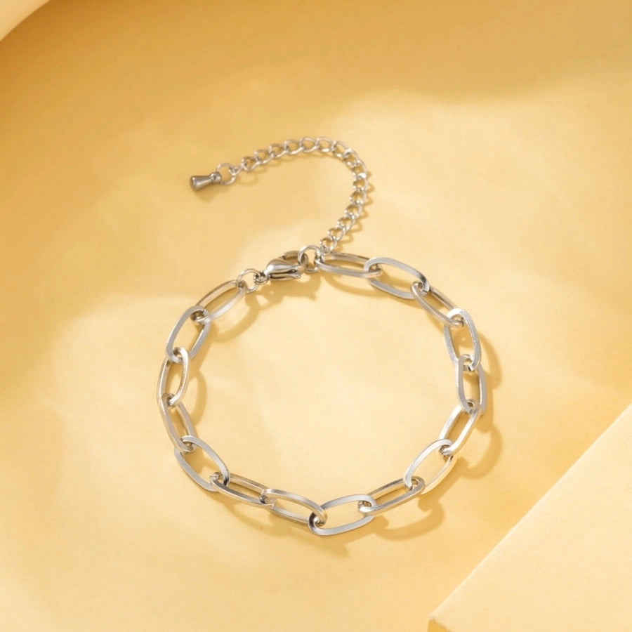 Silver Chain Bracelets [Stainless Steel]