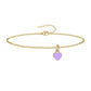 Heart Shape Chain Bracelet/Anklet [Stainless Steel]