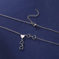 Drop Hearts Necklace [304 Stainless Steel]