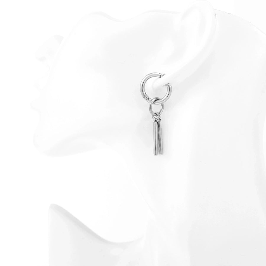 Asymmetrical Drop Earrings [304 Stainless Steel]