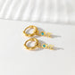 Love Drop Earrings [304 Stainless Steel, 14K Gold Plated]