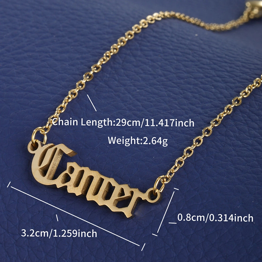 Constellation Anklet [304 Stainless Steel, 18K Gold Plated]