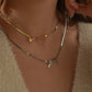 Bow Knot Bracelets/Earrings/Necklace  [304 Stainless Steel,18K Gold Plated]