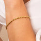 Braceletas de cadena [316L de acero inoxidable, 18K de oro chapado]