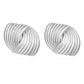 Stripe Stud Earrings [304 Stainless Steel]