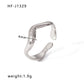 Mix Designs Silver Ring [Stainless Steel]