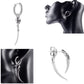 Skull Plating Ear Studs 1 Piece [304 Stainless Steel 18K Gold Plated]