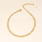 Braccialetti a catena [acciaio inossidabile 316L, oro 18K placcato]