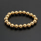 Round Beads Elastic Bracelet [304 Stainless Steel