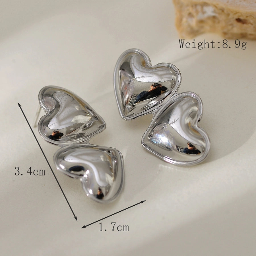 Luxurious Water Droplets Earrings [304 Stainless Steel]