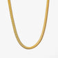 Snake Chain Bracelet/Necklace [304 Stainless Steel,16K Gold Plated]