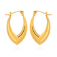 Rhombus Earrings [316 Stainless Steel,18K Gold Plated]