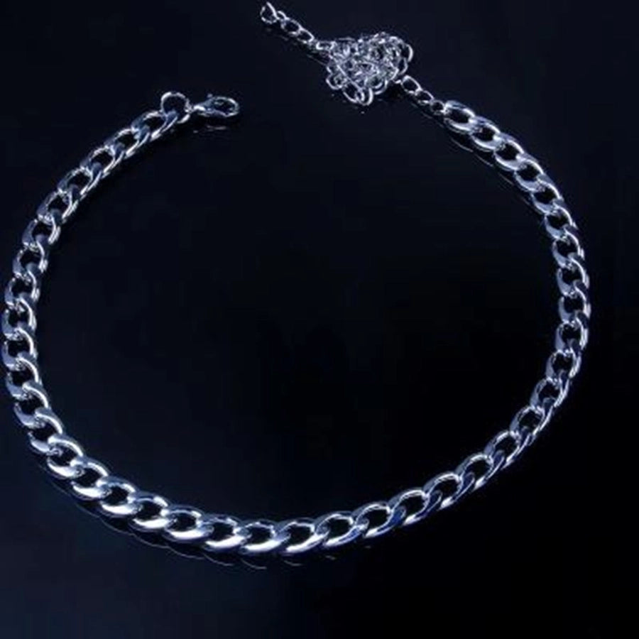 Curb Chain Anklet [304 Stainless Steel]