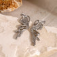 River Butterfly Wings Earrings [304 Stainless Steel]