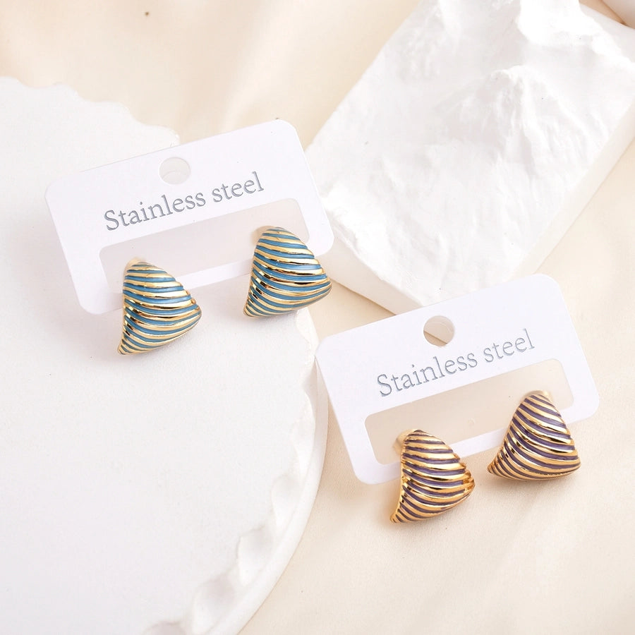 Triangle Pastel Earrings [304 Stainless Steel]