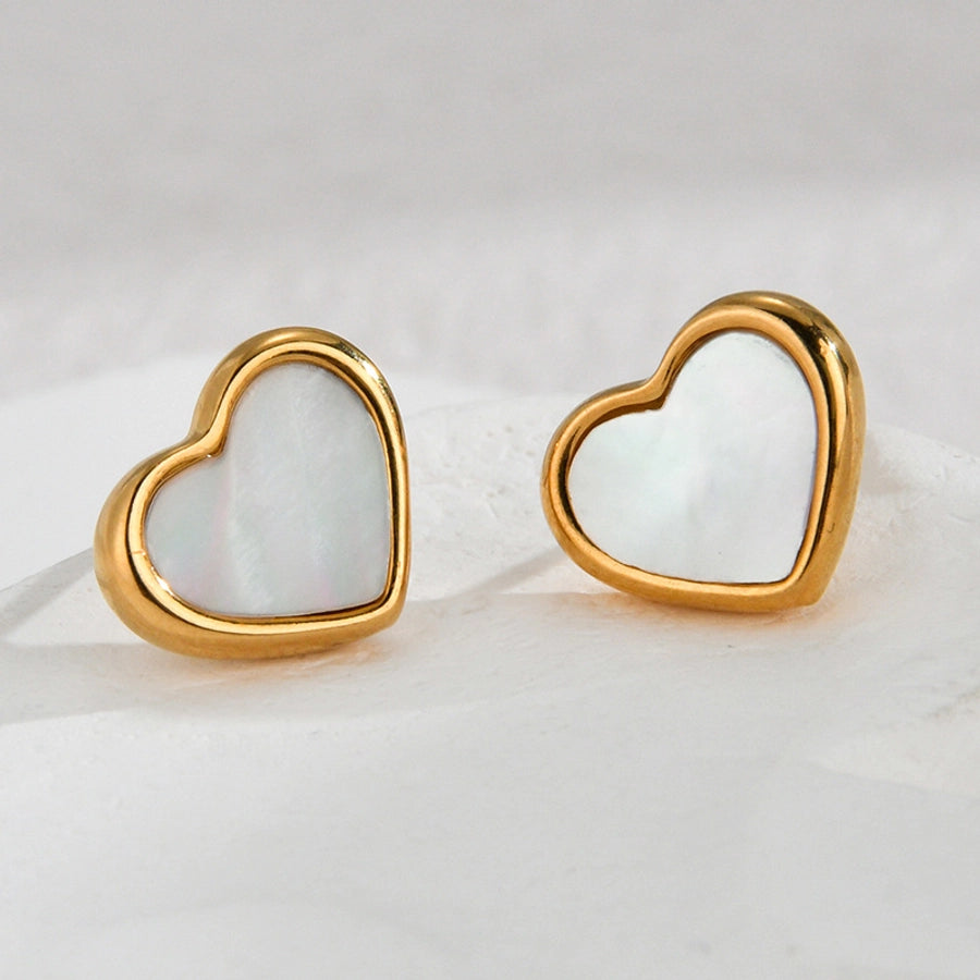 Mix Heart Designs Earrings [304 Stainless Steel]