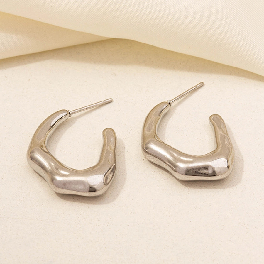 Modern Style Irregular Earrings [304 Stainless Steel,18K Gold Plated]