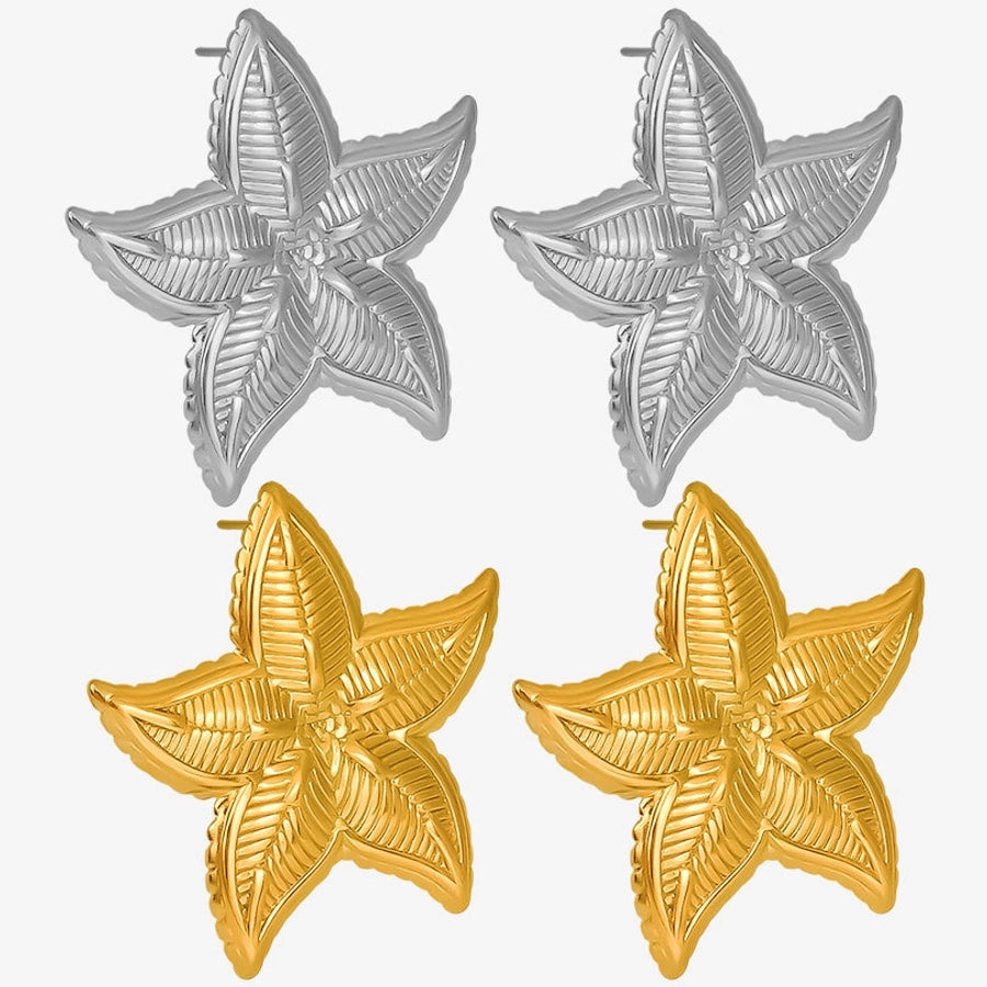 Starfish Earrings [304 Stainless Steel]